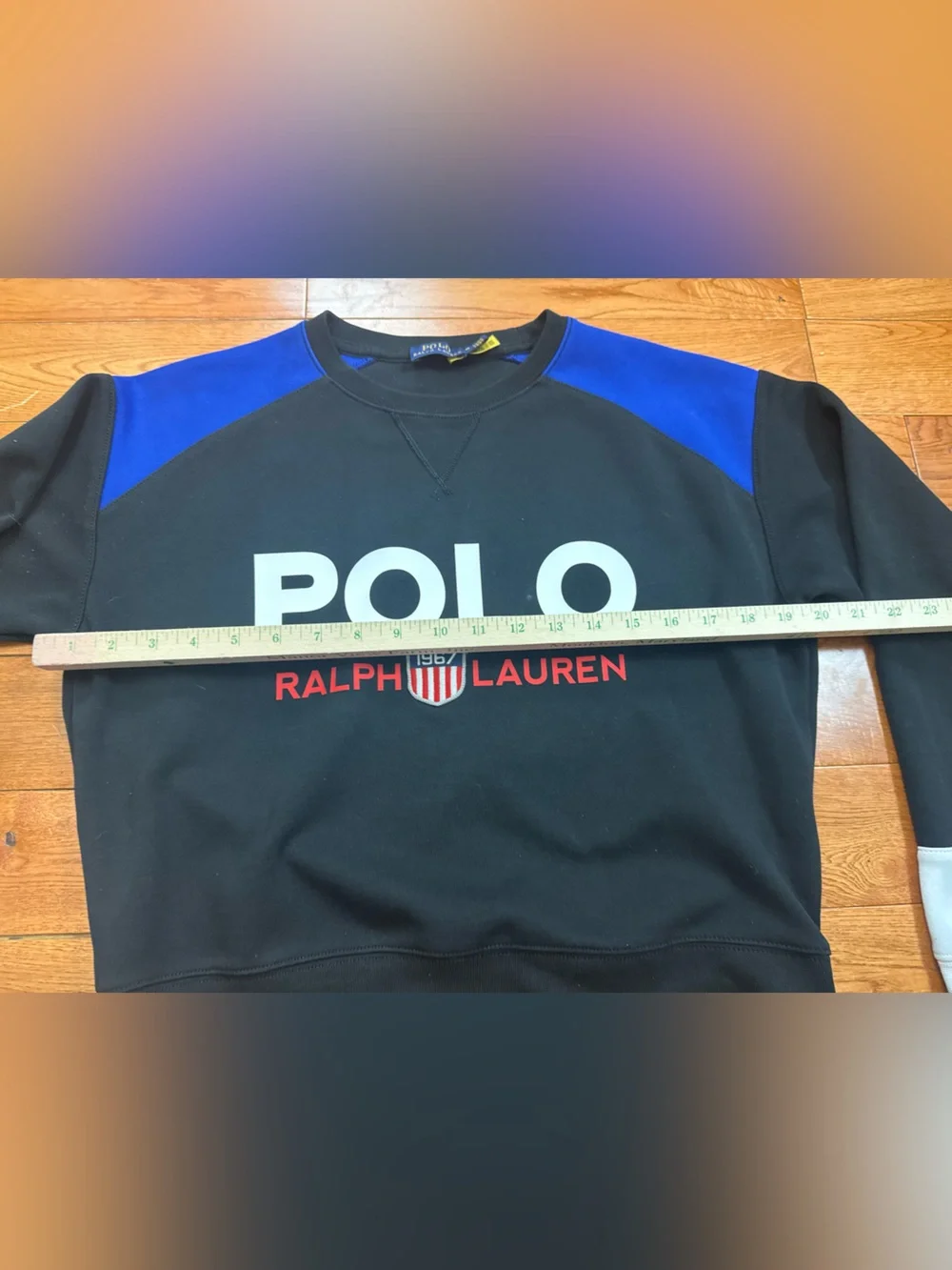 Polo Ralph Lauren Boys Colorblock Shield Pullover Sweatshirt